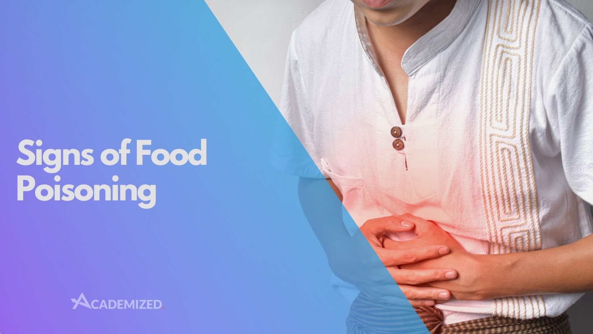 Signs of Food Poisoning