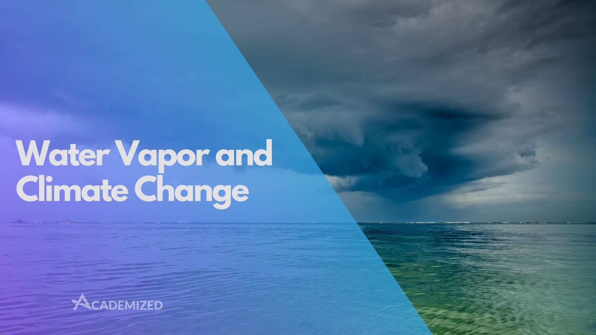 Water Vapor and Climate Change