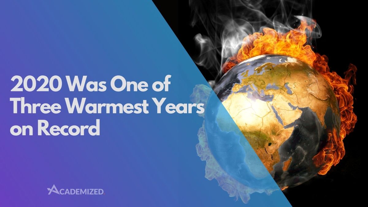 2020 Was One of Three Warmest Years on Record