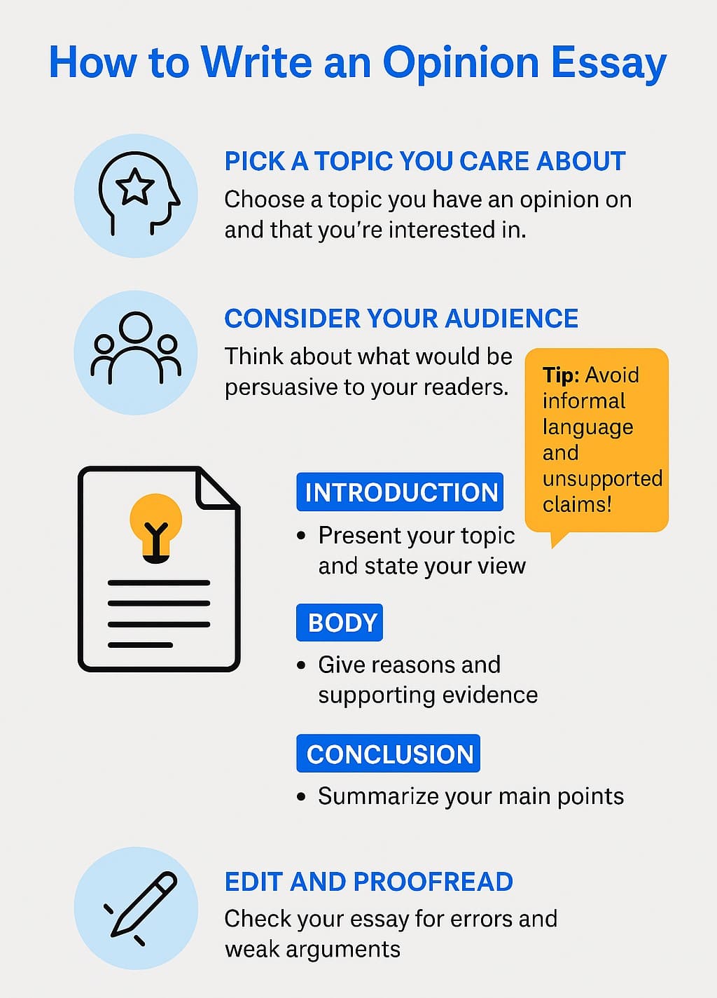 How To Write An Opinion Essay Like A Pro How To Write An Opinion Essay Like A Pro