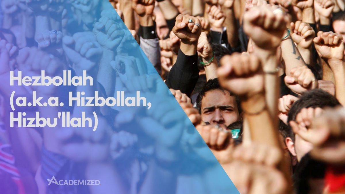 Hezbollah (a.k.a. Hizbollah, Hizbu'llah)