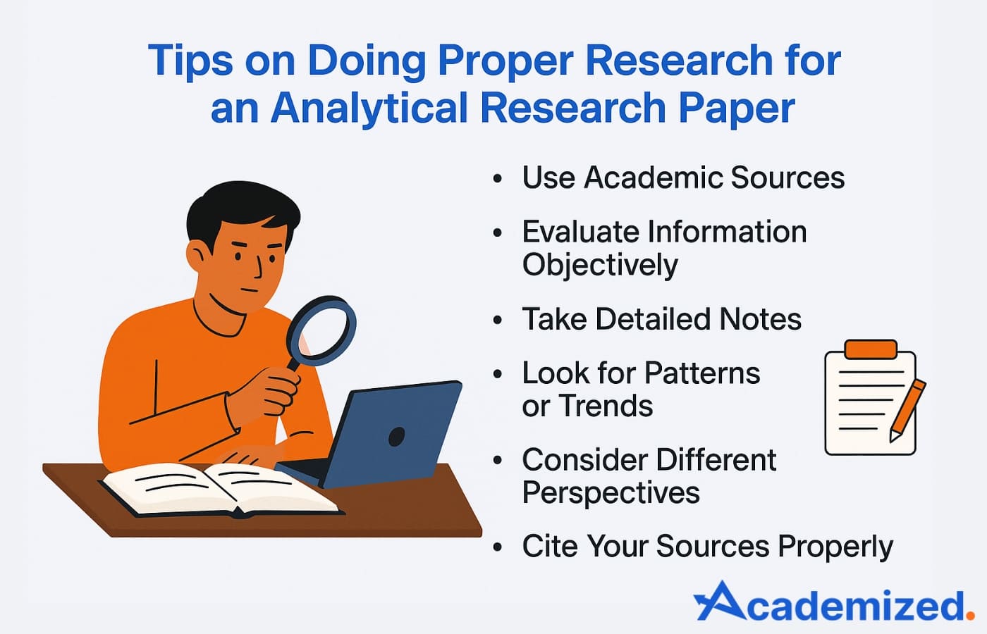 Tips on Doing Proper Research for Analytical Research Paper